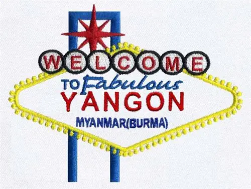 Yangon, Myanmar Embroidery Design Buy Online