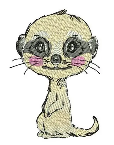 Meerkat Embroidery Design Mega Sale