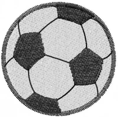 Soccer Ball Embroidery Design Clearance