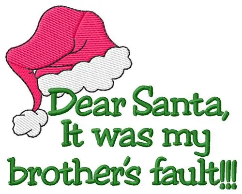 Brothers Fault Embroidery Design Luxury
