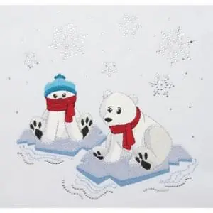 Trusted Brand Polar Bears - Embroidery Collection