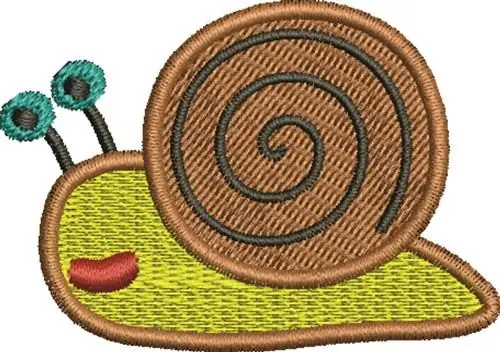 Snail Embroidery Design Best Price