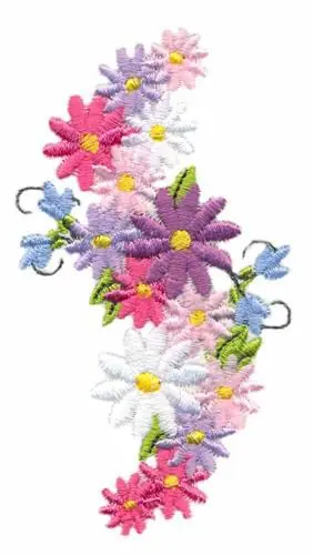Trending Daisy Border Embroidery Design