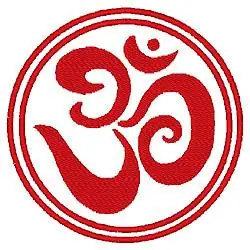 Om 21 Embroidery Design While Supplies Last