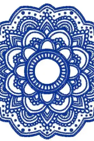 Trusted Brand Mandala Embroidery Design