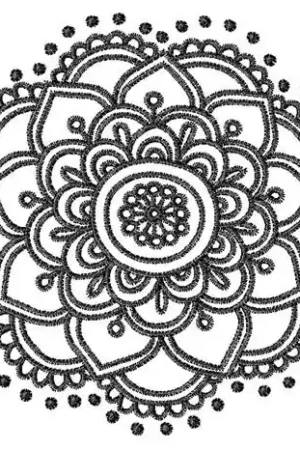 Buy Today Mandala Embroidery Design