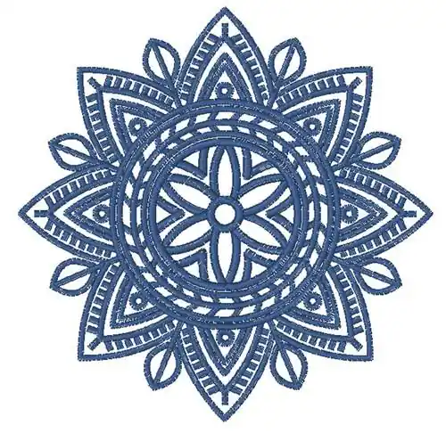 Best Choice Mandala Embroidery Design