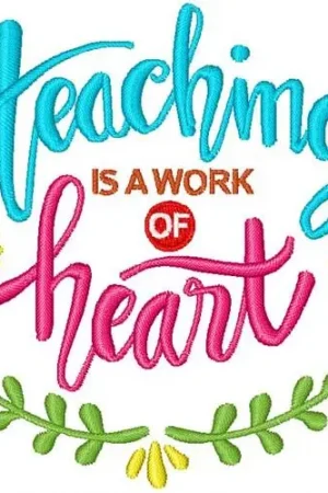 Original Teaching Embroidery Design