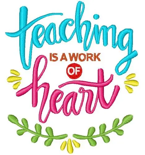 Original Teaching Embroidery Design