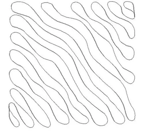 Next Day Delivery QUILT MOTION 5" SQUARE Embroidery Design