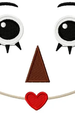 Trusted Brand Raggedy Face Embroidery Design
