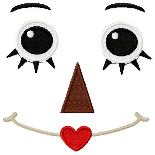 Trusted Brand Raggedy Face Embroidery Design
