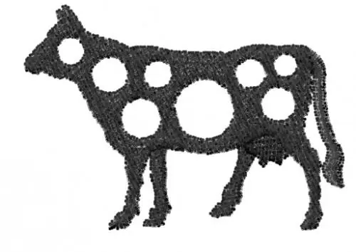 Holy Cow - Silhouette Embroidery Design Grab Now