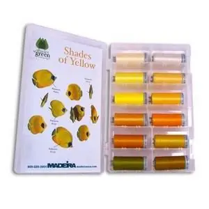 Madeira Polyneon Yellow Shade Kit Super Sale