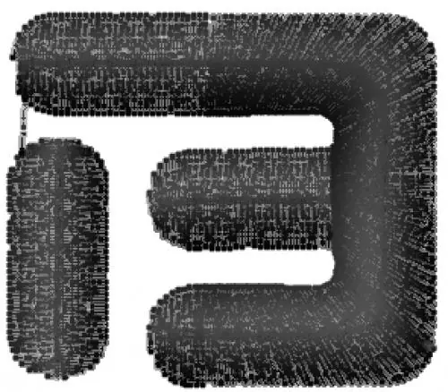 Abduct Font Uppercase B Embroidery Design Secure Checkout