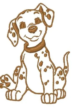 Must Have Dalmatian Puppy Embroidery Design