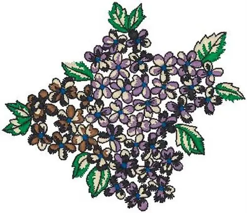 No Minimum Order Little Flowers Embroidery Design
