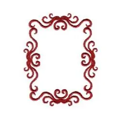 Fresh Stock Victorian Frame Embroidery Design