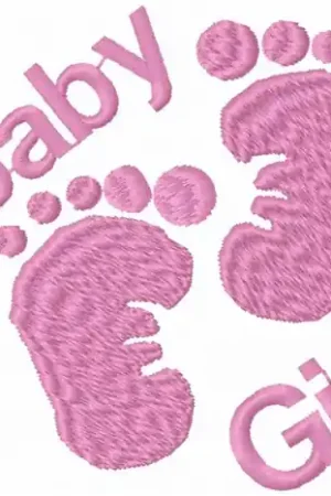 Order Now Baby Girl Embroidery Design