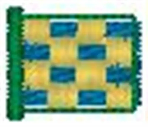 Professional Grade Chekered Flag Embroidery Design