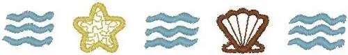 Sea Shell Border Embroidery Design Get Yours