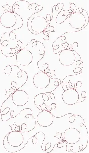 Best Price Quilt Christmas Ornaments Embroidery Design