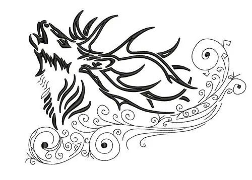 Elk Head Embroidery Design Hot Deal