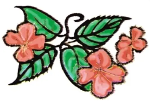 Floral Applique Embroidery Design Holiday Sale