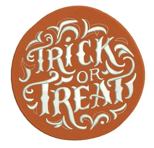 Price Drop Trick Or Treat Embroidery Design