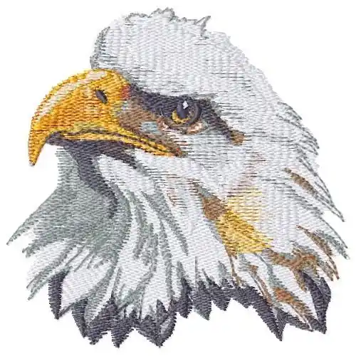 Eagle Head Embroidery Design Mega Sale