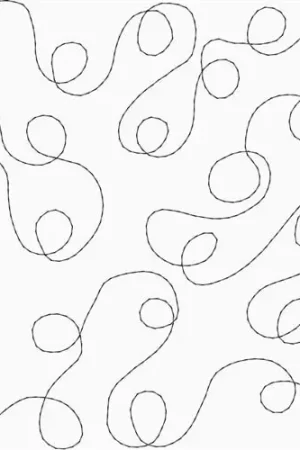 Lovely Loops Quilt Square Embroidery Design New Arrival