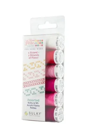 Next Day Delivery Hugs and Kisses Filaine Petites 12 Wt. Thread Sampler - 6-pack