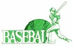 In Demand Baseball Embroidery Design