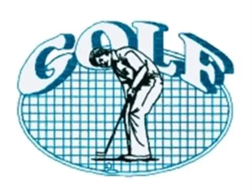Golf Oval Quilt Embroidery Design Last Chance
