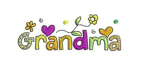 Grandma Embroidery Design Exclusive Offer