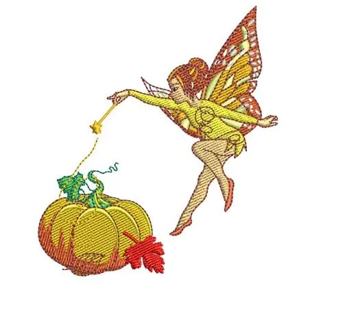 Fairy with Wand Embroidery Design Low Price