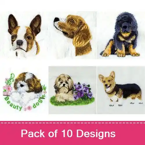 Realistic 003 Embroidery design pack by Premium Embroidery, Embroidery Packs on EmbroideryDesigns.com No Minimum Order