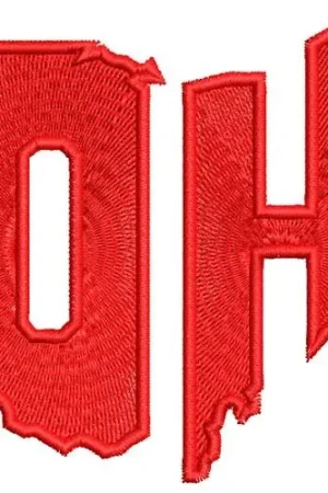 Big Sale Ohio Embroidery Design