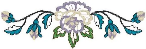 Flash Sale Floral Border Embroidery Design