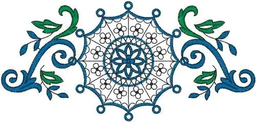 Last Chance Scroll Decoration Embroidery Design