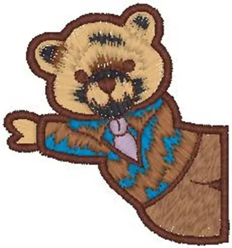 Teddy Bear Puppet Embroidery Design Weekend Sale
