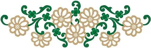 Floral Decor Embroidery Design Buy Online