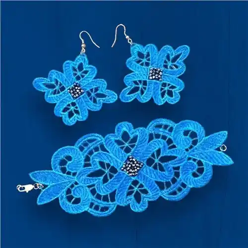 Authentic FSL Jewelry Embroidery Design
