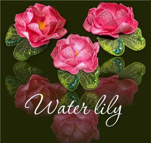 FSL Flower Embroidery Design Wholesale