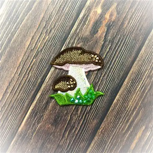 Place Order FSL Mushroom Embroidery Design