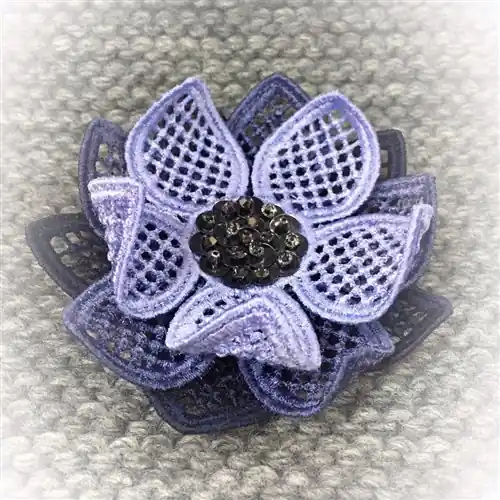 FSL Flower Embroidery Design Place Order
