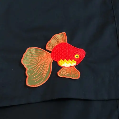 Get Yours FSL Goldfish Embroidery Design