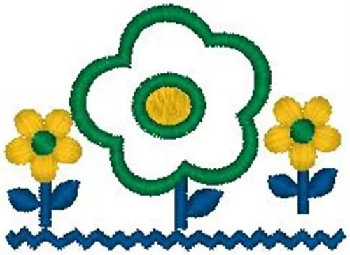 Big Flower Embroidery Design Latest