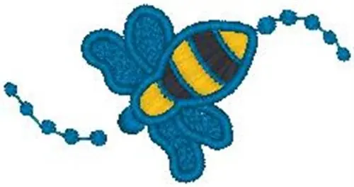 Price Cut Bumble Bee Embroidery Design