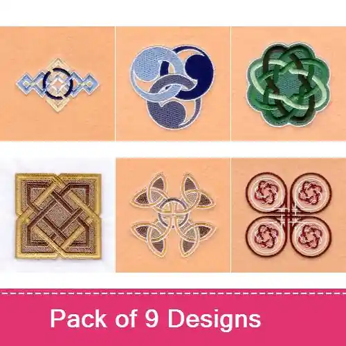 Celtic Art Embroidery design pack by Starbird Inc, Embroidery Packs on EmbroideryDesigns.com Flash Sale